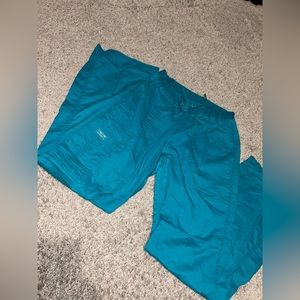 Cherokee adjustable waist teal scrubs